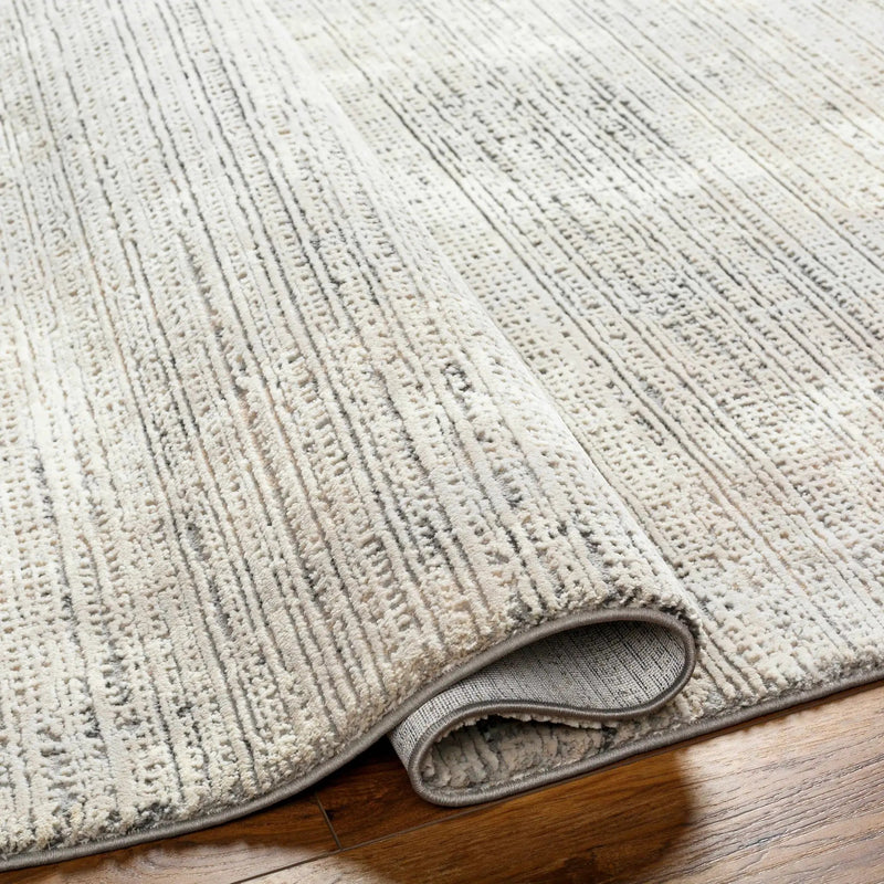 Chiyo Tan Plush Textured Washable Rug by Boutique Rugs