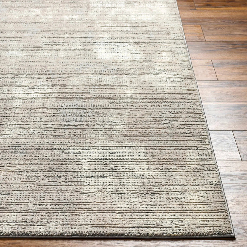 Chiyo Tan Plush Textured Washable Rug by Boutique Rugs