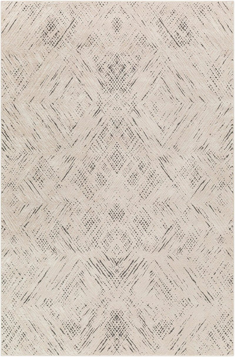 Garza Diamond Textured Washable Rug by Boutique Rugs