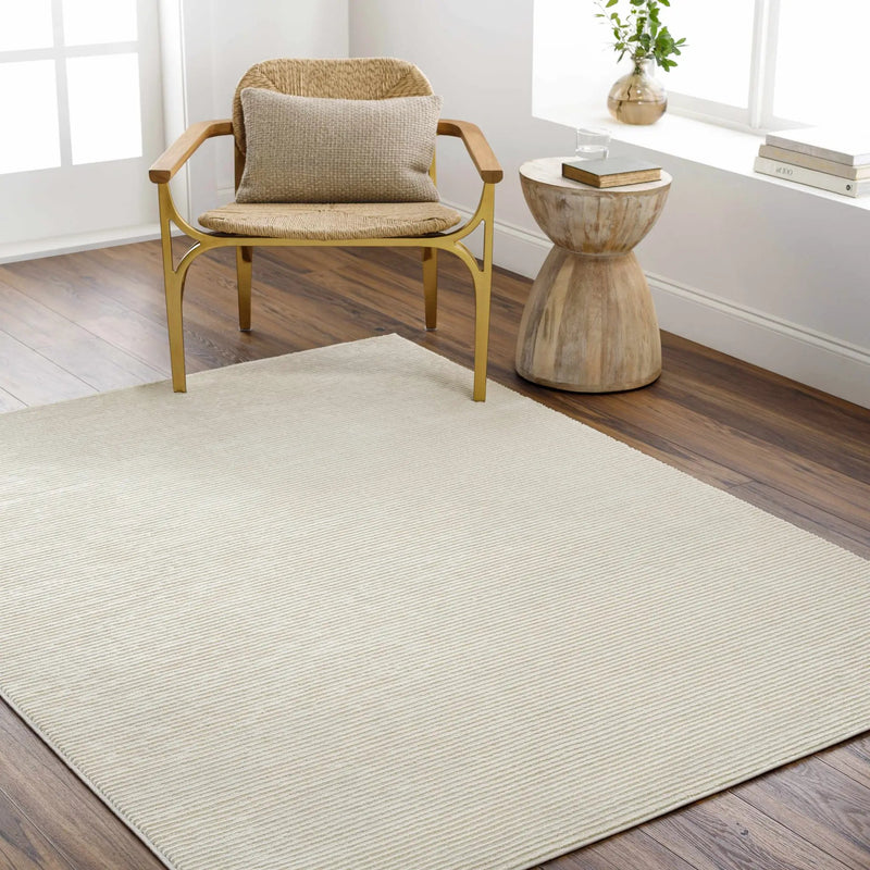 Mimi Cream 3D Washable Rug by Boutique Rugs