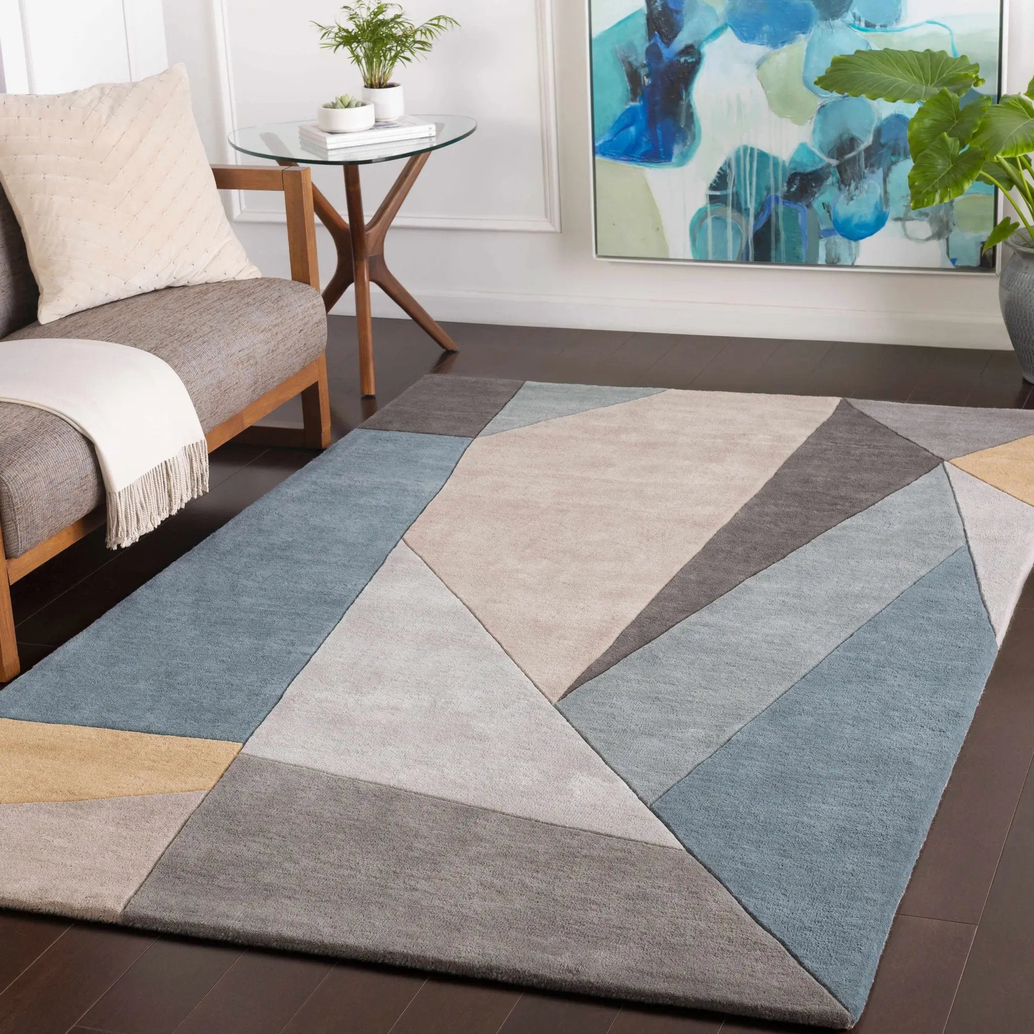 Salida Modern Wool Rug by Boutique Rugs