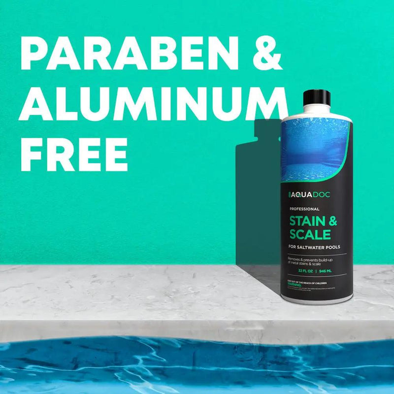 Stain and Scale Remover for Saltwater Pools by AquaDoc