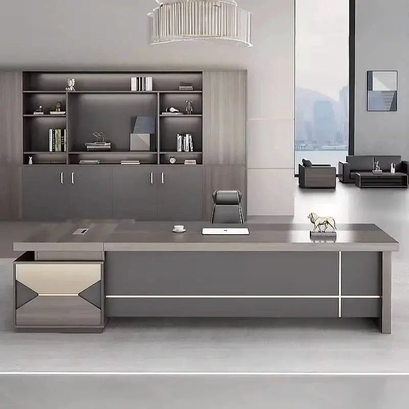 Eyer · Modern L-Shaped Executive Desk by Arc Grove