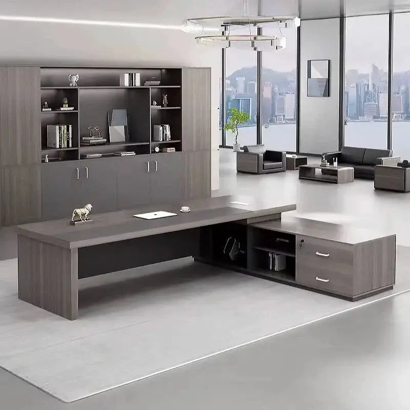 Eyer · Modern L-Shaped Executive Desk by Arc Grove