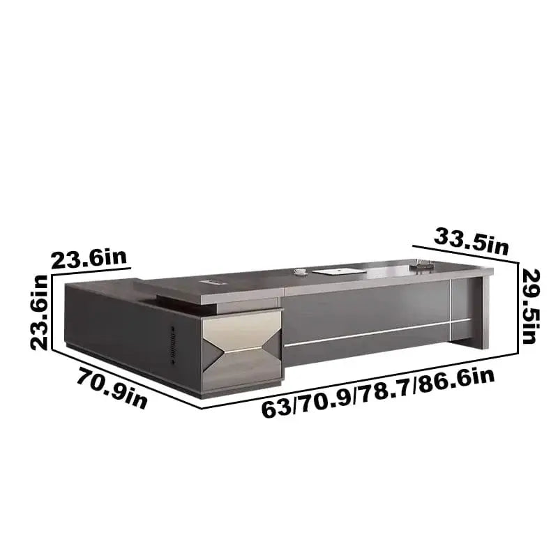 Eyer · Modern L-Shaped Executive Desk by Arc Grove