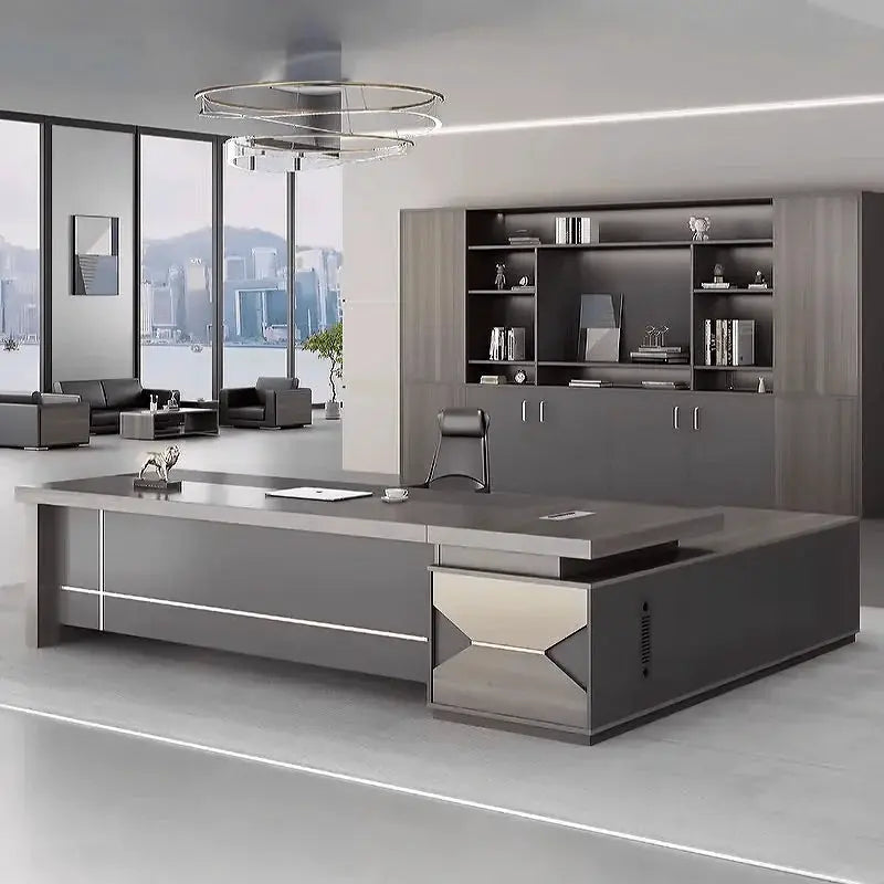 Eyer · Modern L-Shaped Executive Desk by Arc Grove