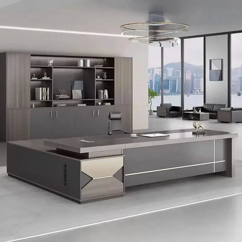 Eyer · Modern L-Shaped Executive Desk by Arc Grove