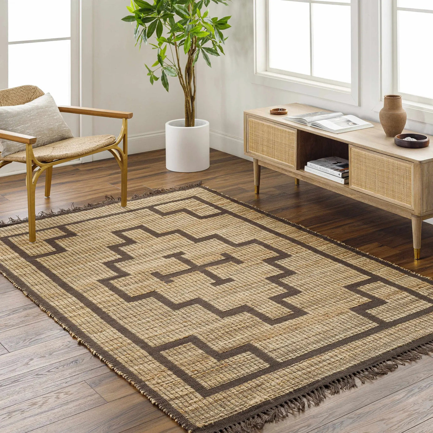 Licha Jute Rug - Clearance by Boutique Rugs