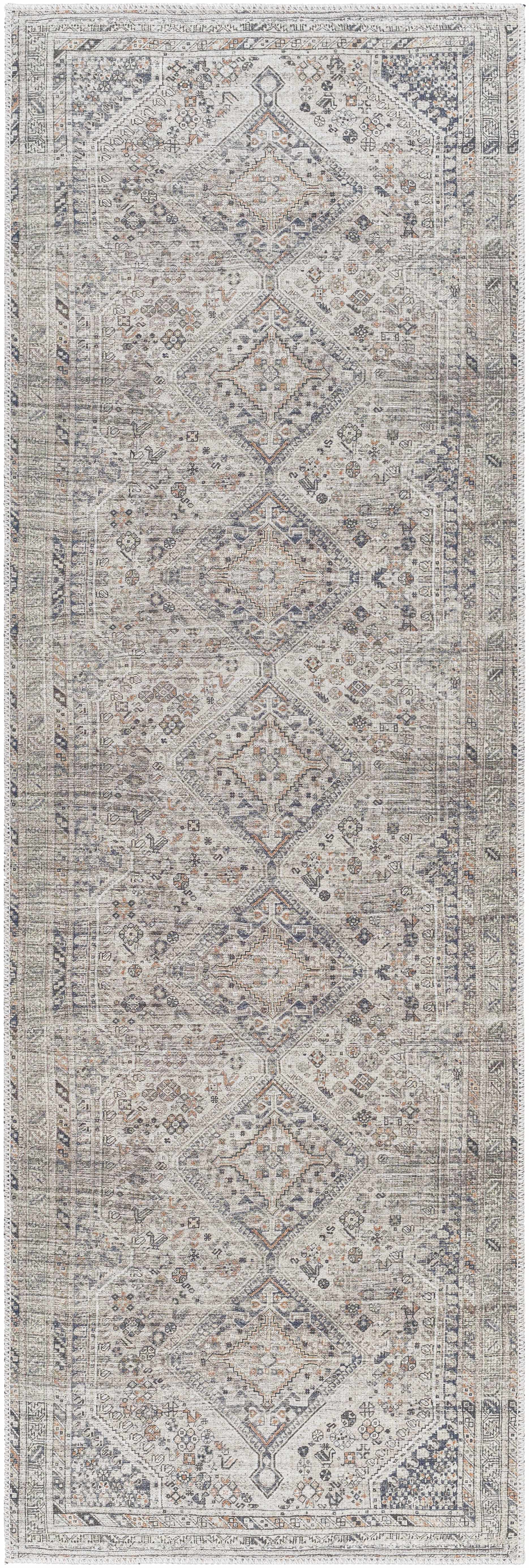 Barny Beige Flat Pile Washable Rug by Boutique Rugs
