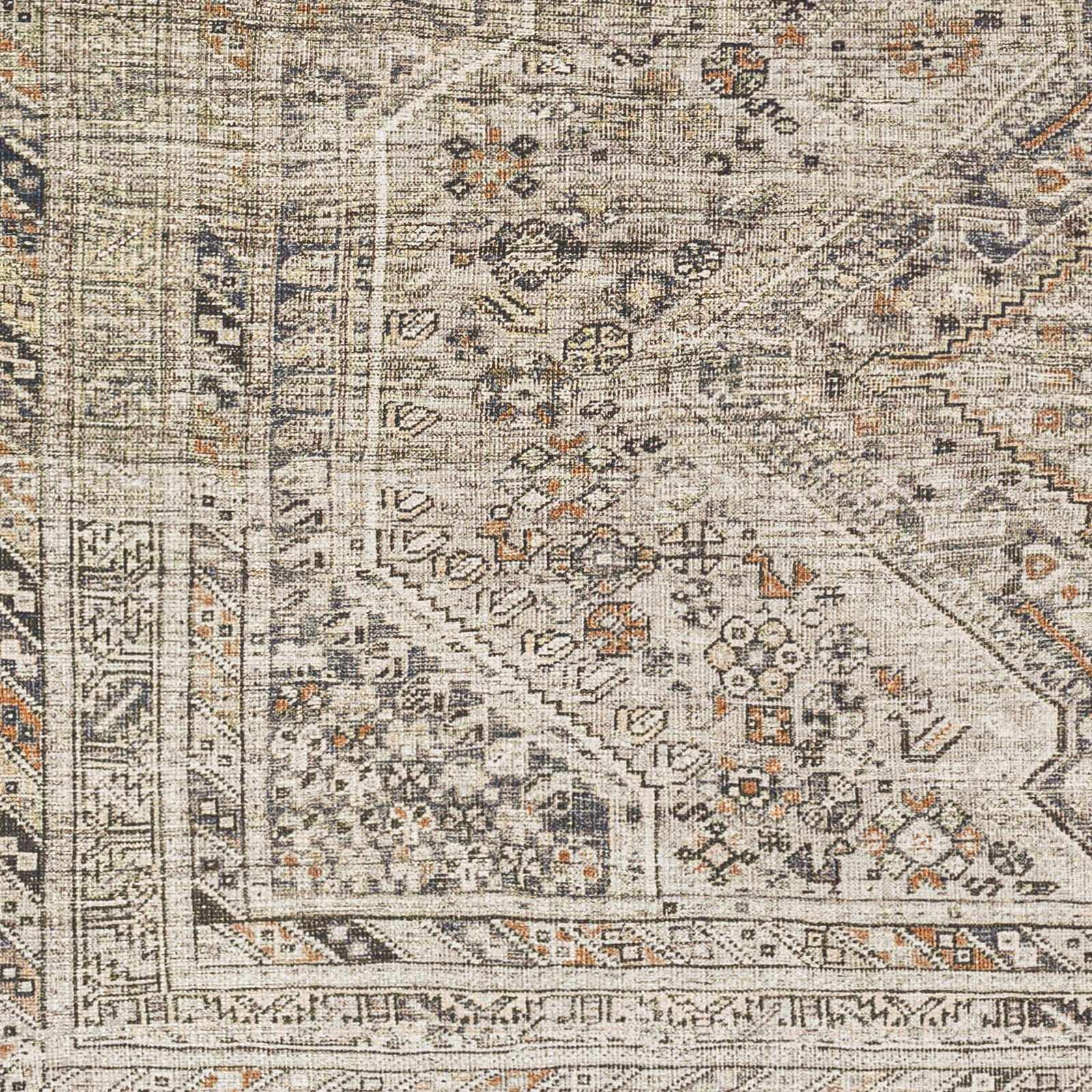 Barny Beige Flat Pile Washable Rug by Boutique Rugs