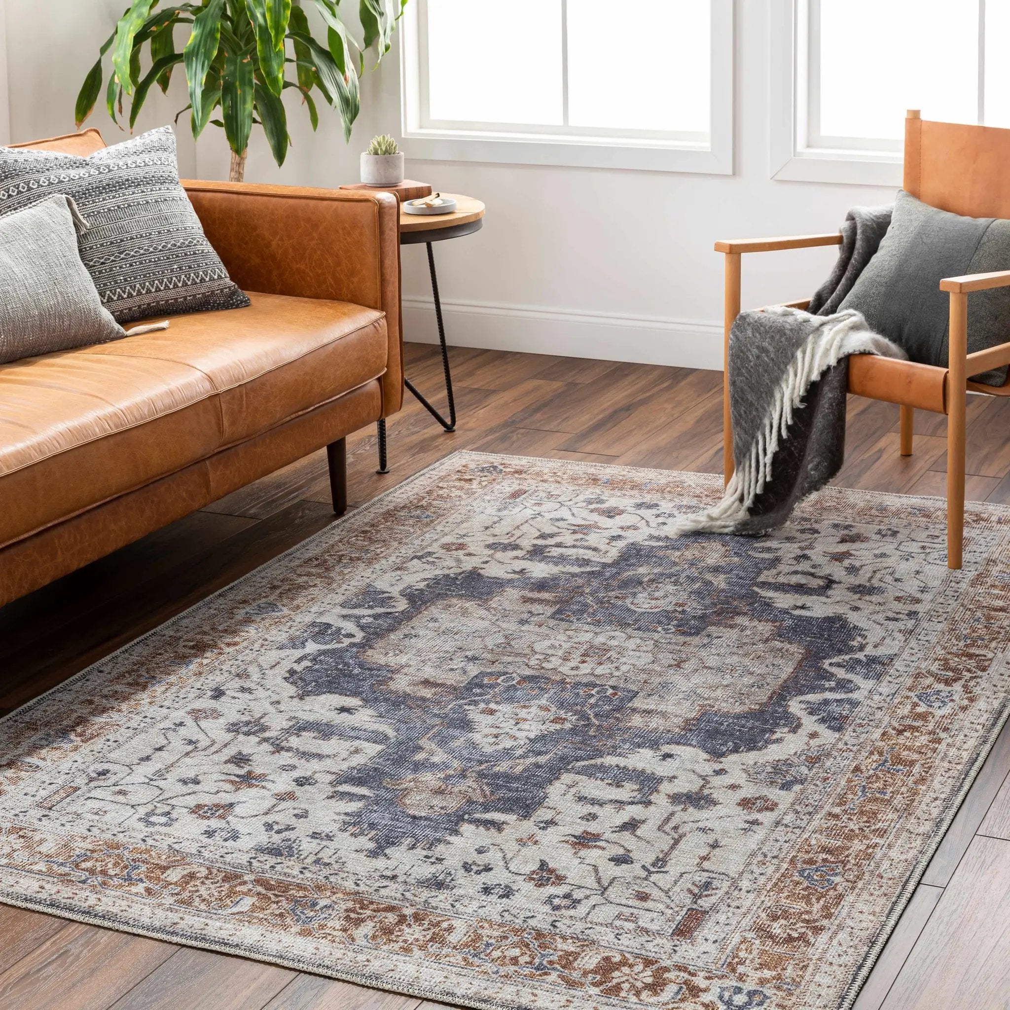 Egor Washable Area Rug - Clearance by Boutique Rugs