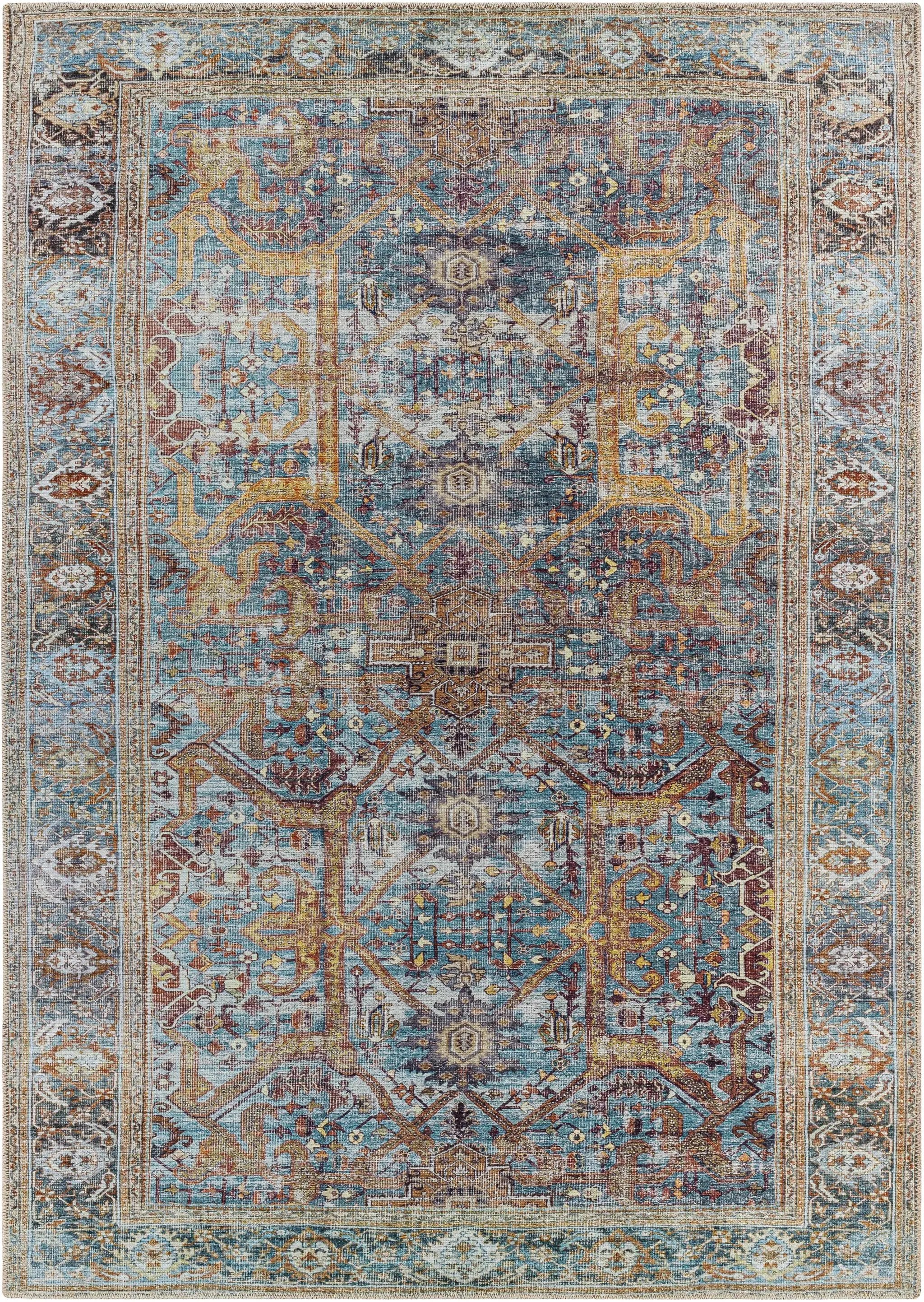 Kaif Washable Area Rug - Clearance by Boutique Rugs