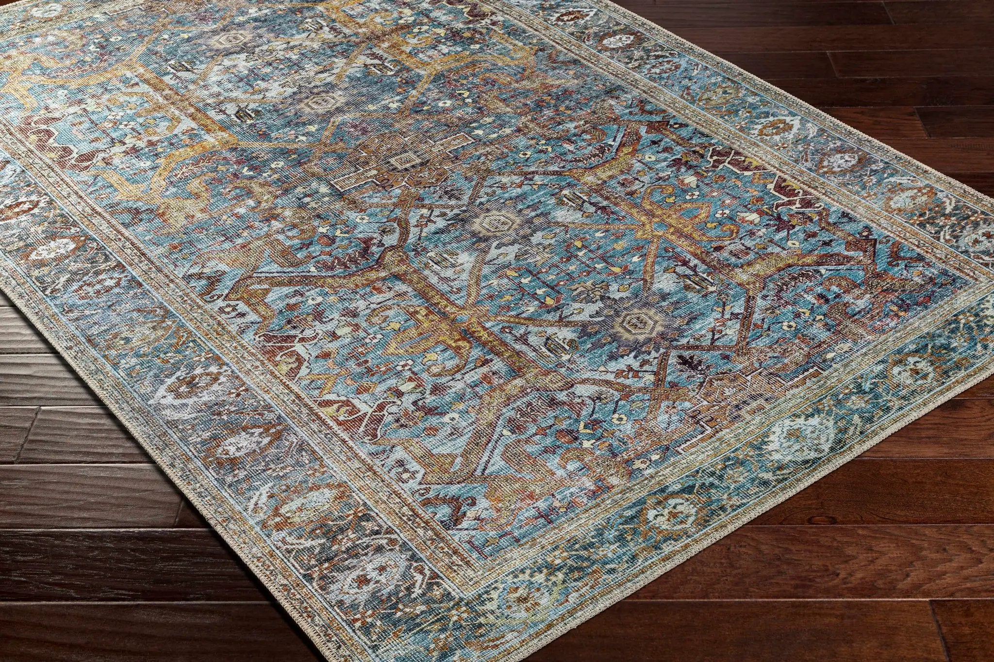 Kaif Washable Area Rug - Clearance by Boutique Rugs