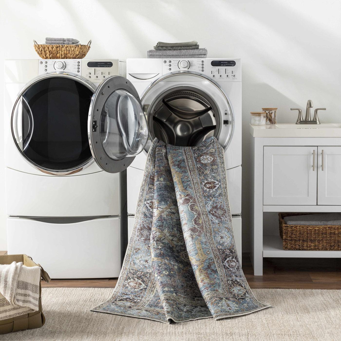 Kaif Washable Area Rug - Clearance by Boutique Rugs