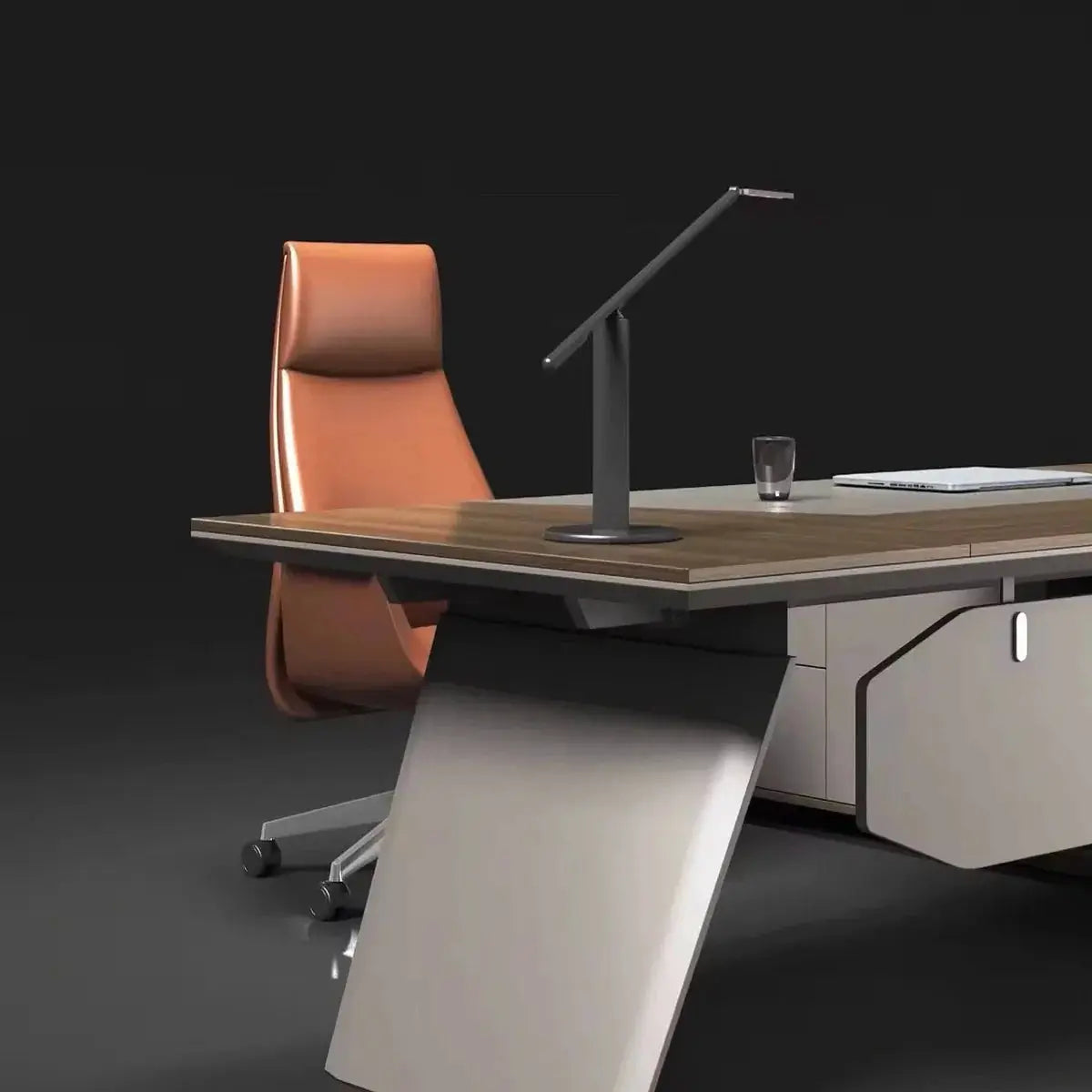 Flynn · Modern L-Shaped Executive Desk by Arc Grove