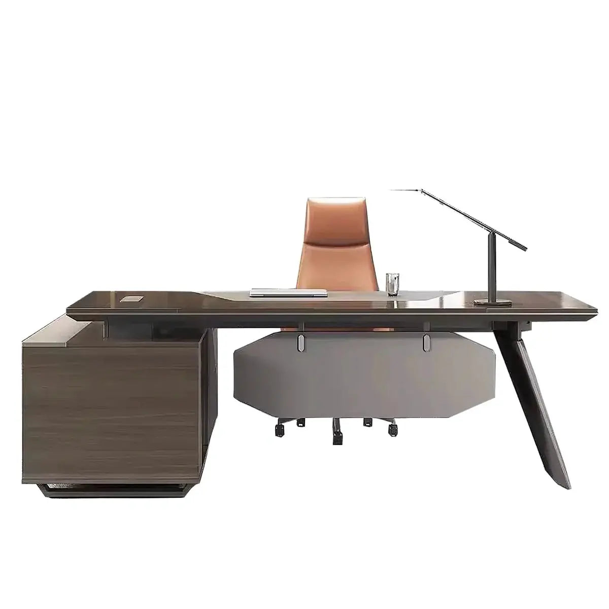 Flynn · Modern L-Shaped Executive Desk by Arc Grove