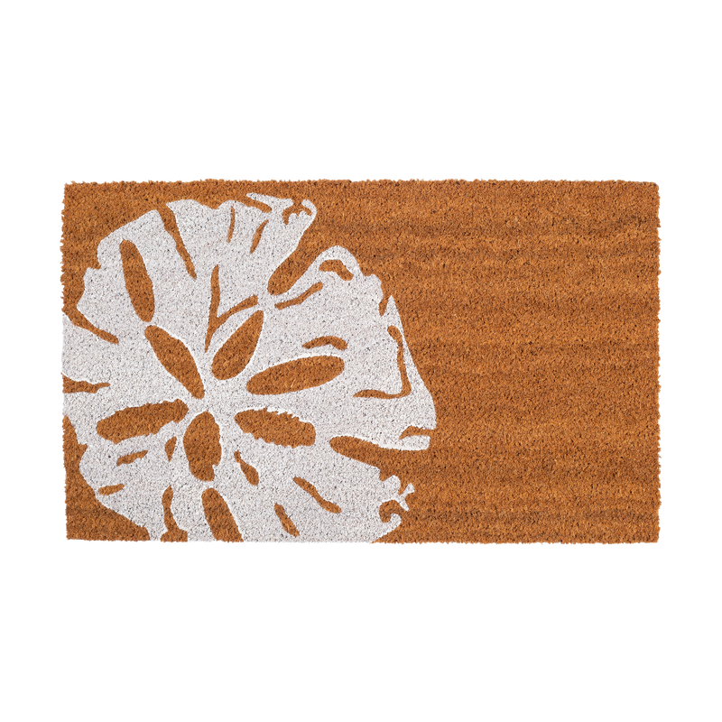 Sand Dollar Coir Doormat by Fab Habitat