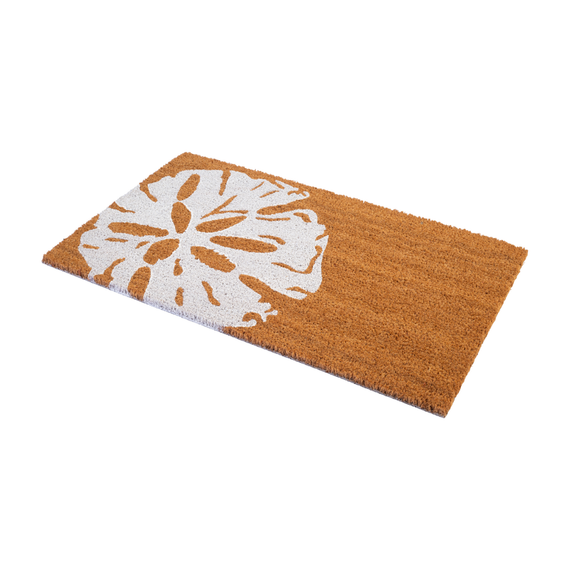 Sand Dollar Coir Doormat by Fab Habitat
