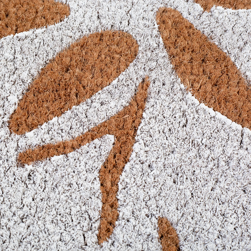 Sand Dollar Coir Doormat by Fab Habitat