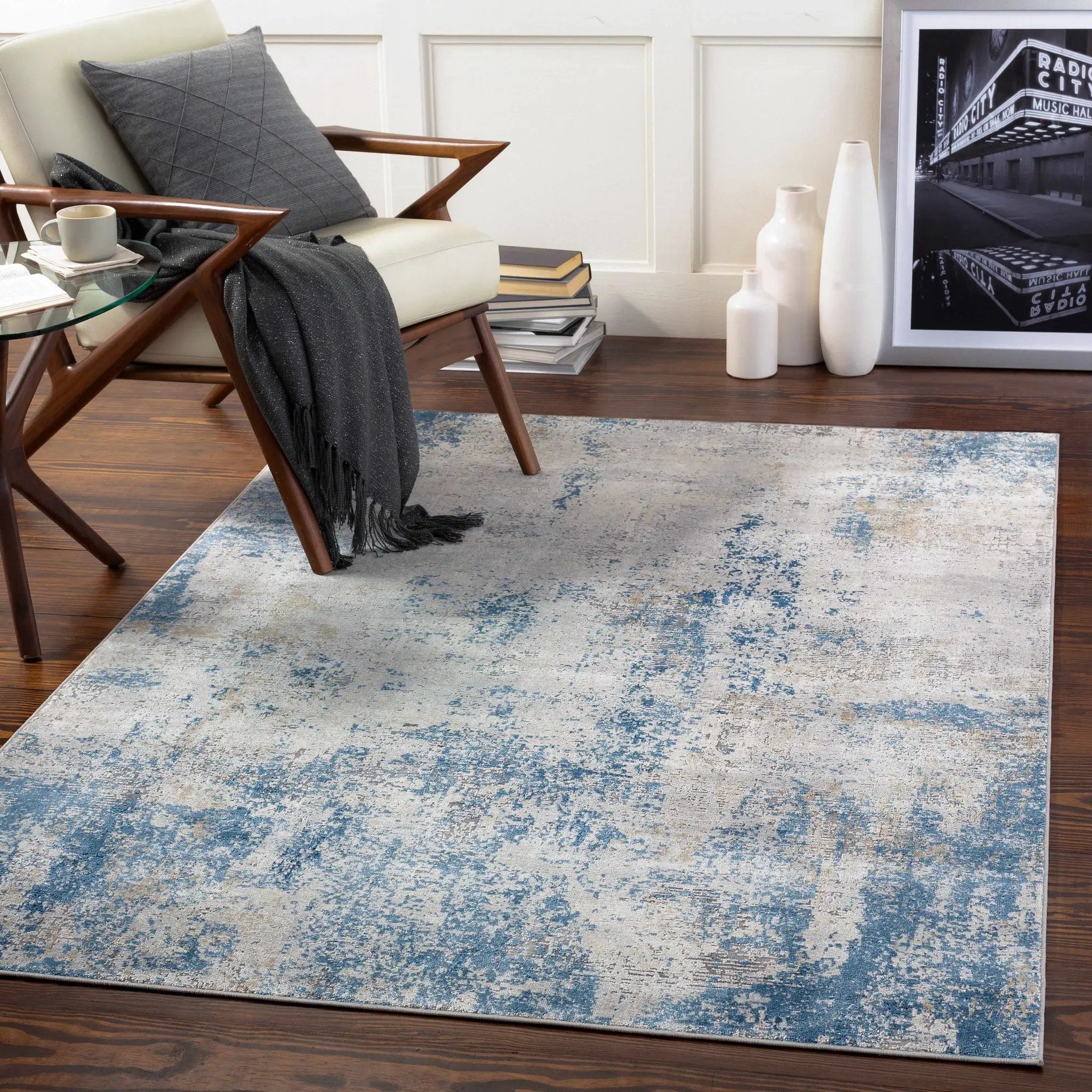 Sapcote Textured Luxe Area Rug - Clearance by Boutique Rugs
