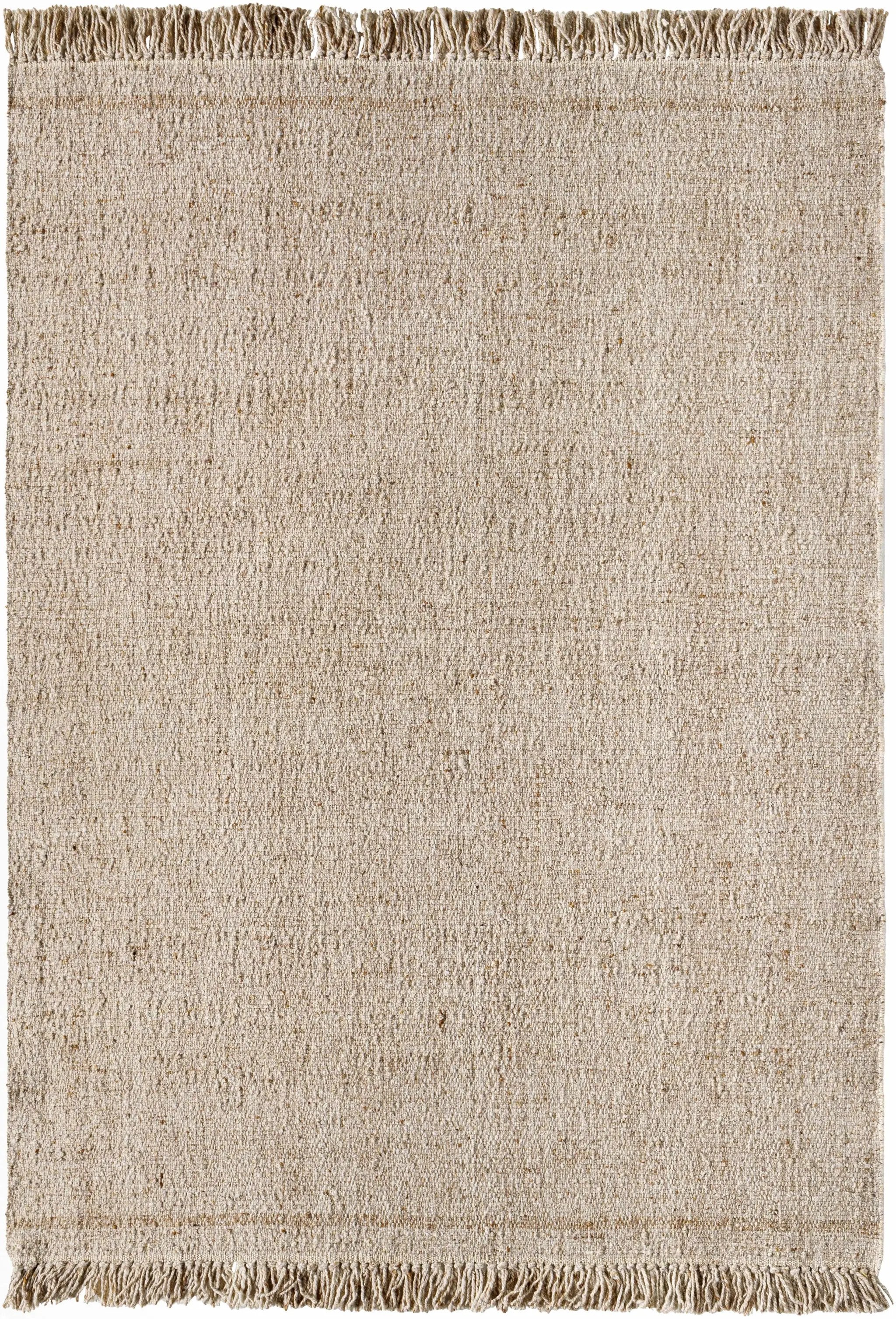 Nsomi Beige Wool Area Rug - Clearance by Boutique Rugs