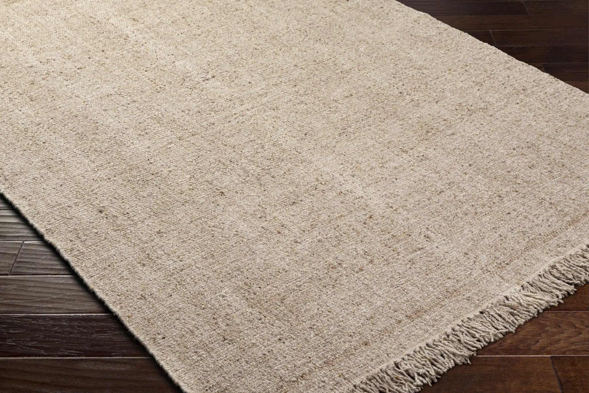 Nsomi Beige Wool Area Rug - Clearance by Boutique Rugs