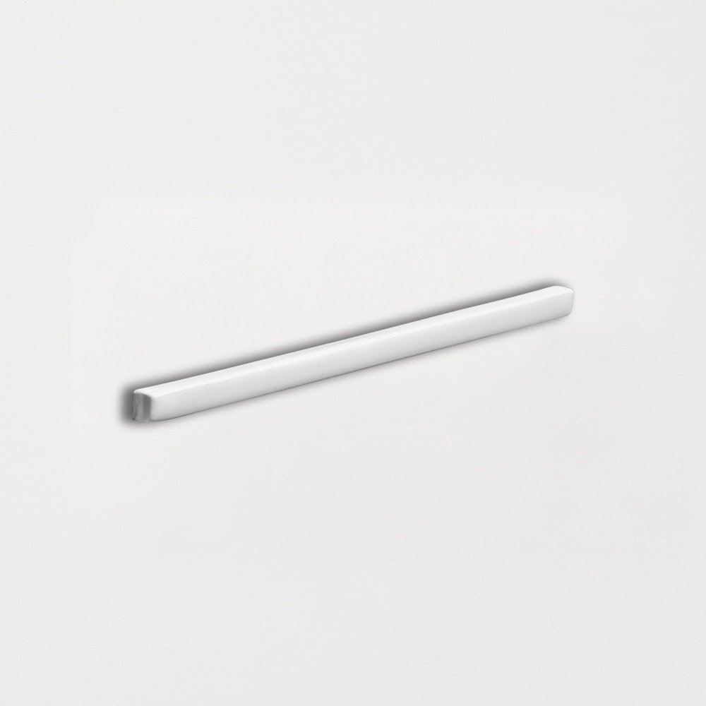 Satin Cotton Matte Edge Trim 3/8x6 Ceramic Matte 2x6 Moldings