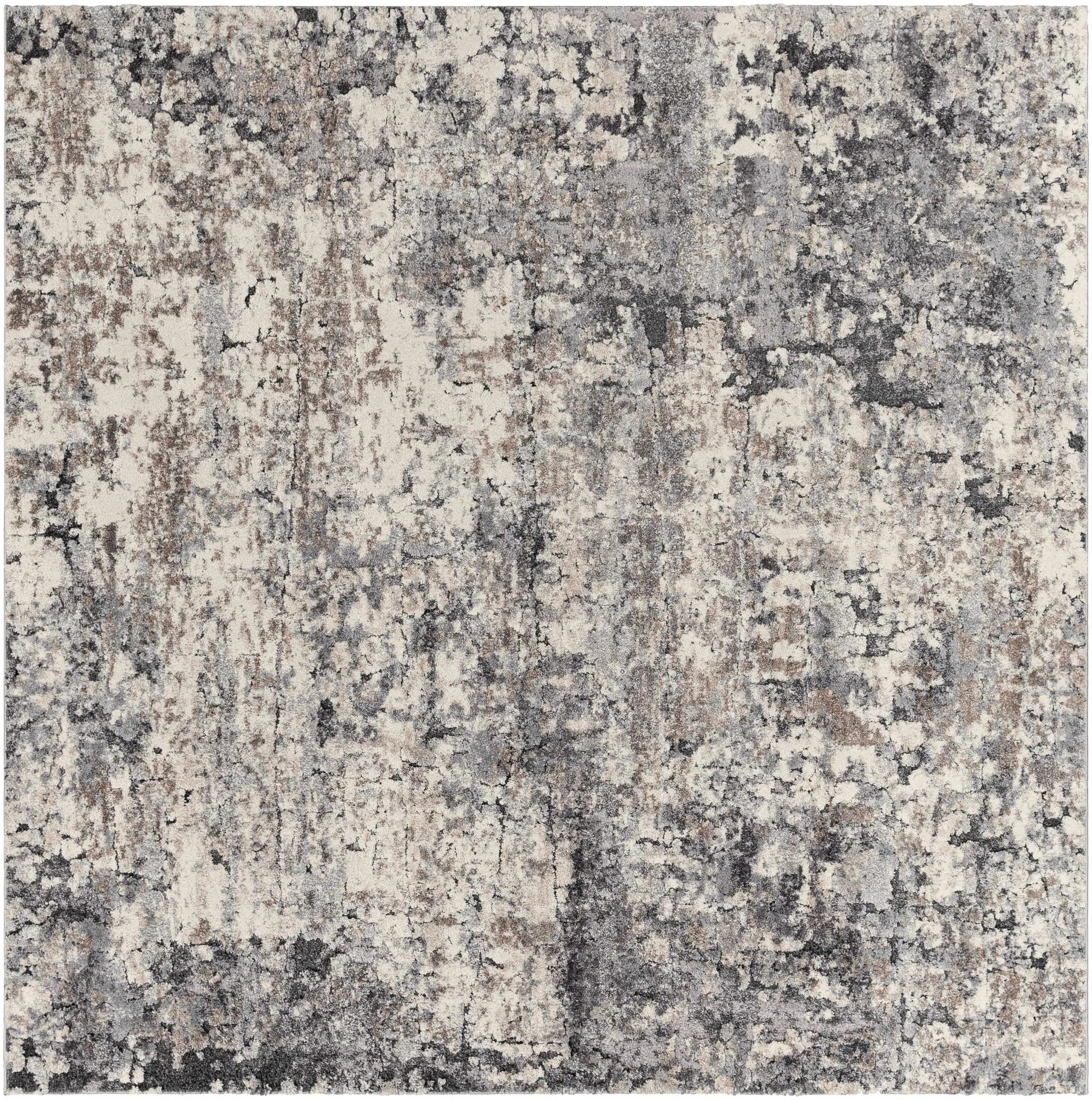 Satsop Rock Pattern Thick Rug by Boutique Rugs