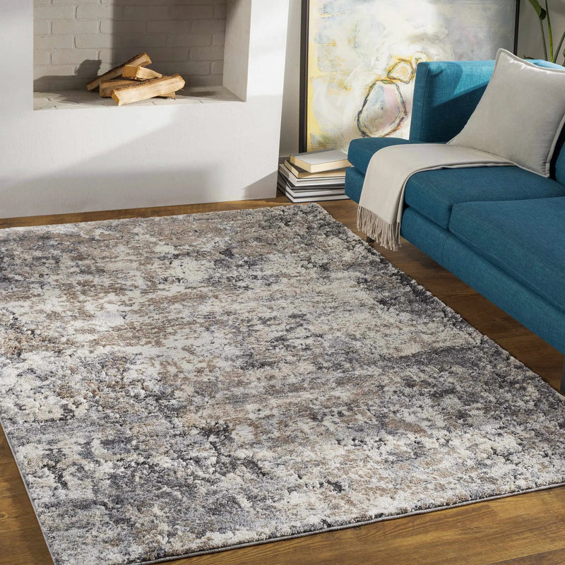 Satsop Rock Pattern Thick Rug by Boutique Rugs