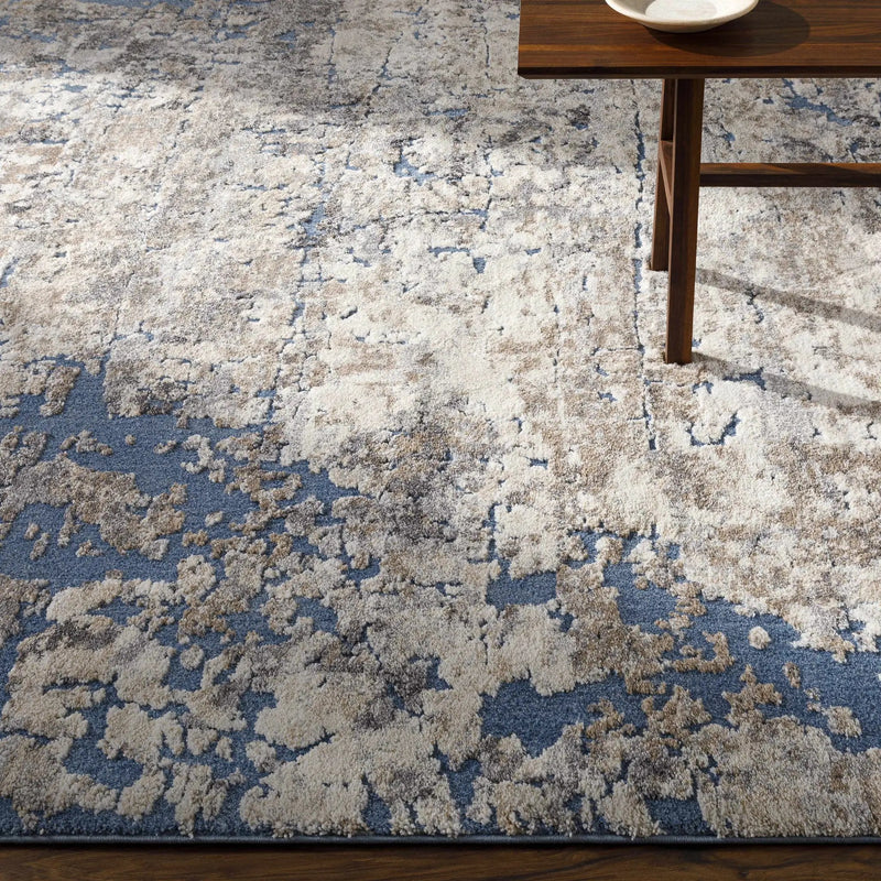 Satsop Rock Pattern Thick Rug by Boutique Rugs