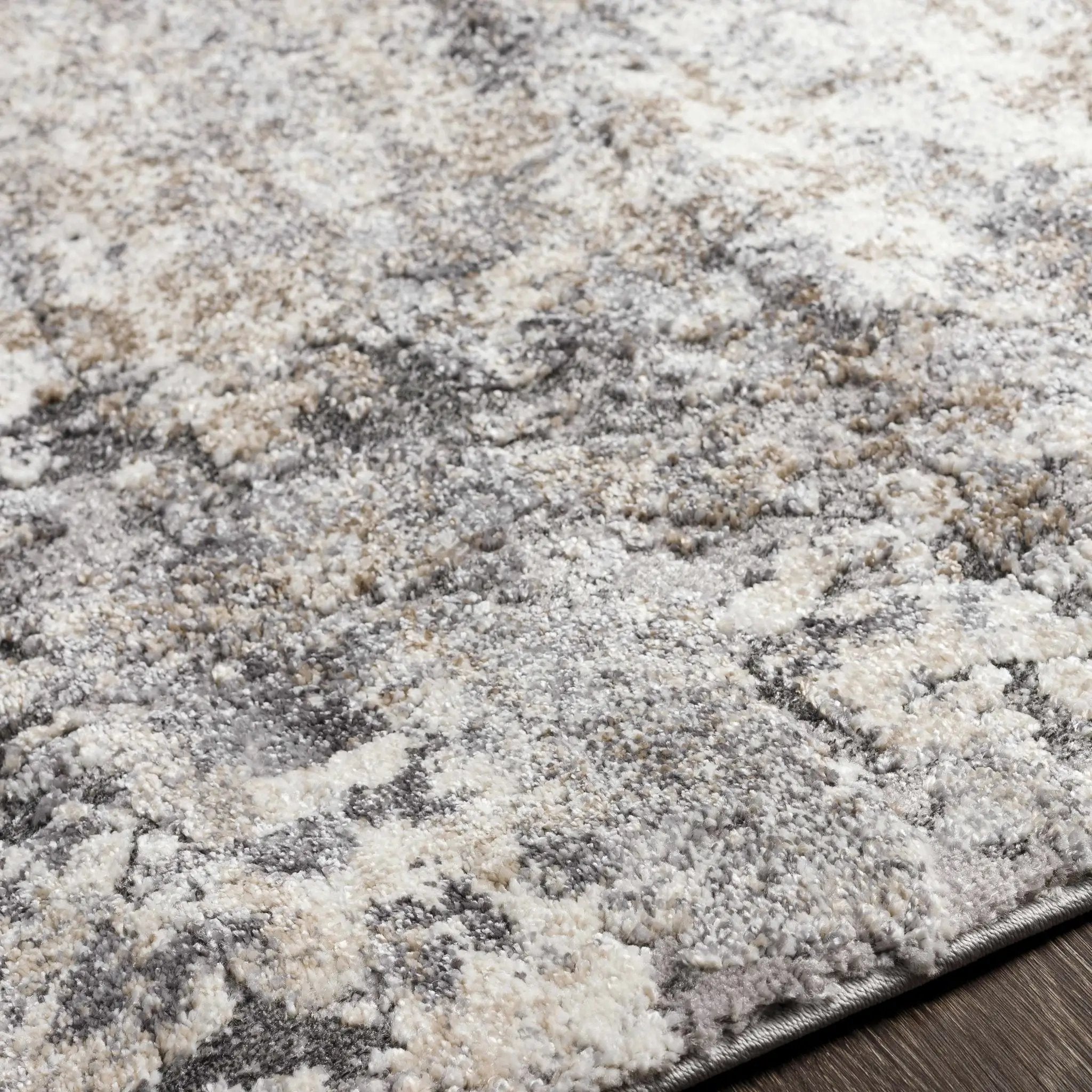 Satsop Rock Pattern Thick Rug by Boutique Rugs