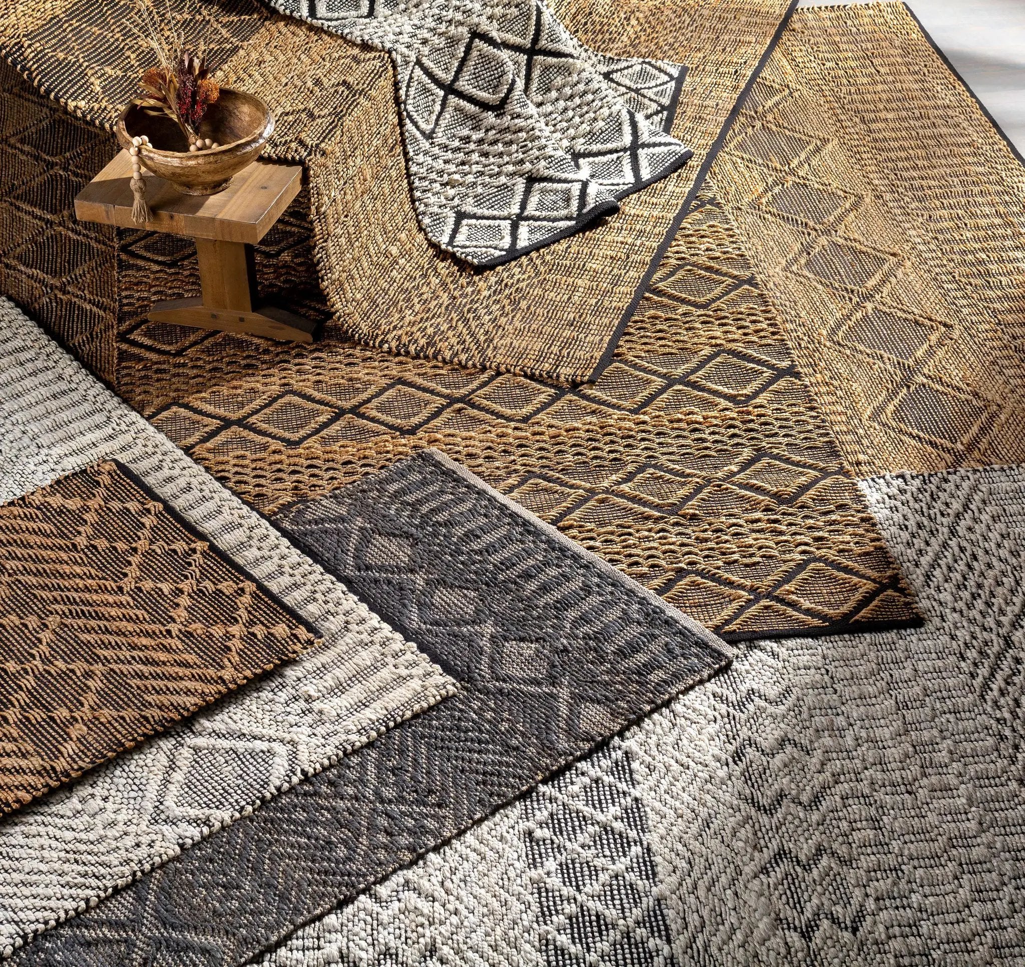 Foxrock Jute Carpet - Clearance by Boutique Rugs