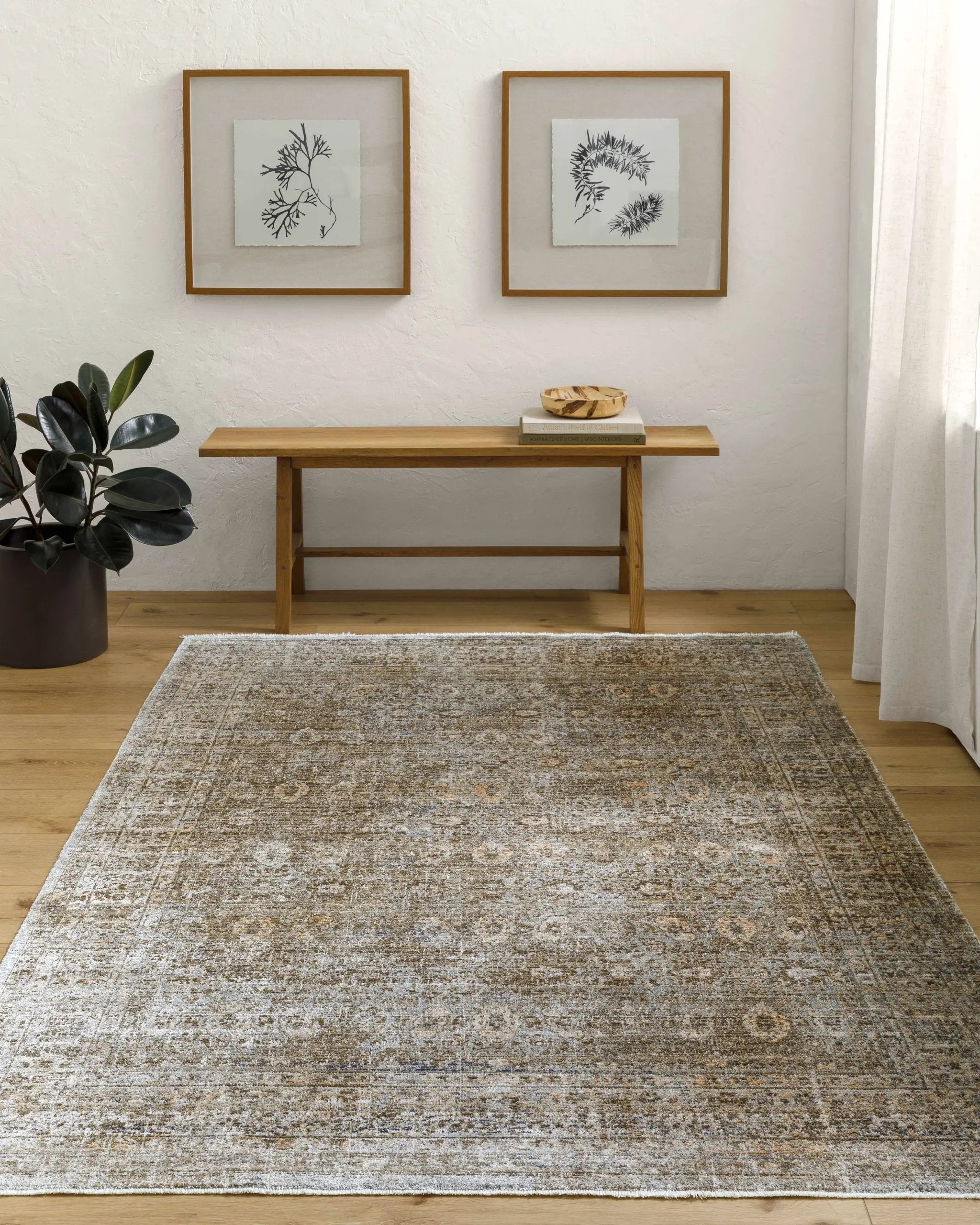 Margaret Outdoor Machine Woven Becki Owens x LIVABLISS BOMG-2304 Washable Area Rug by Boutique Rugs