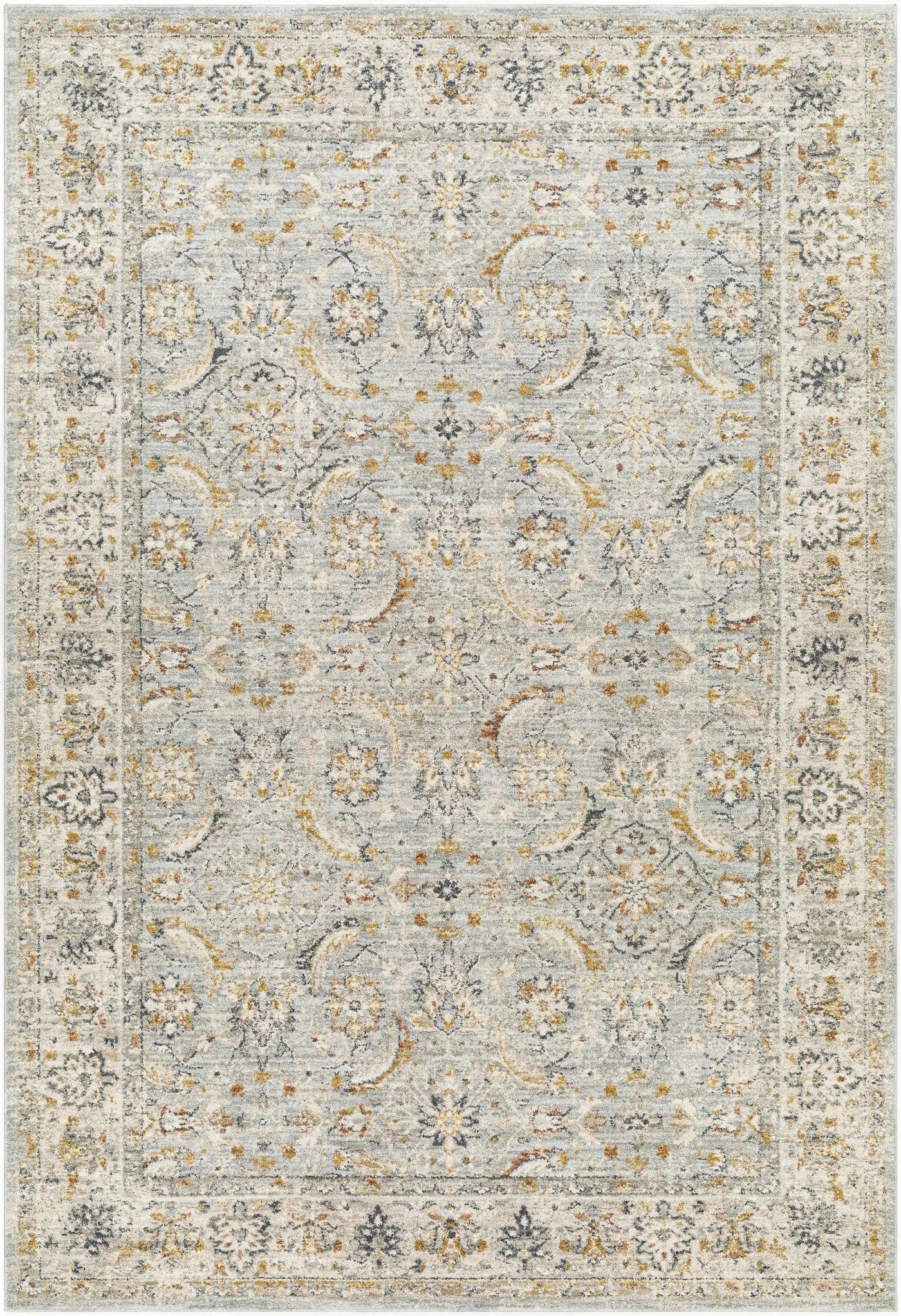 Jeven Blue Area Rug - Clearance by Boutique Rugs