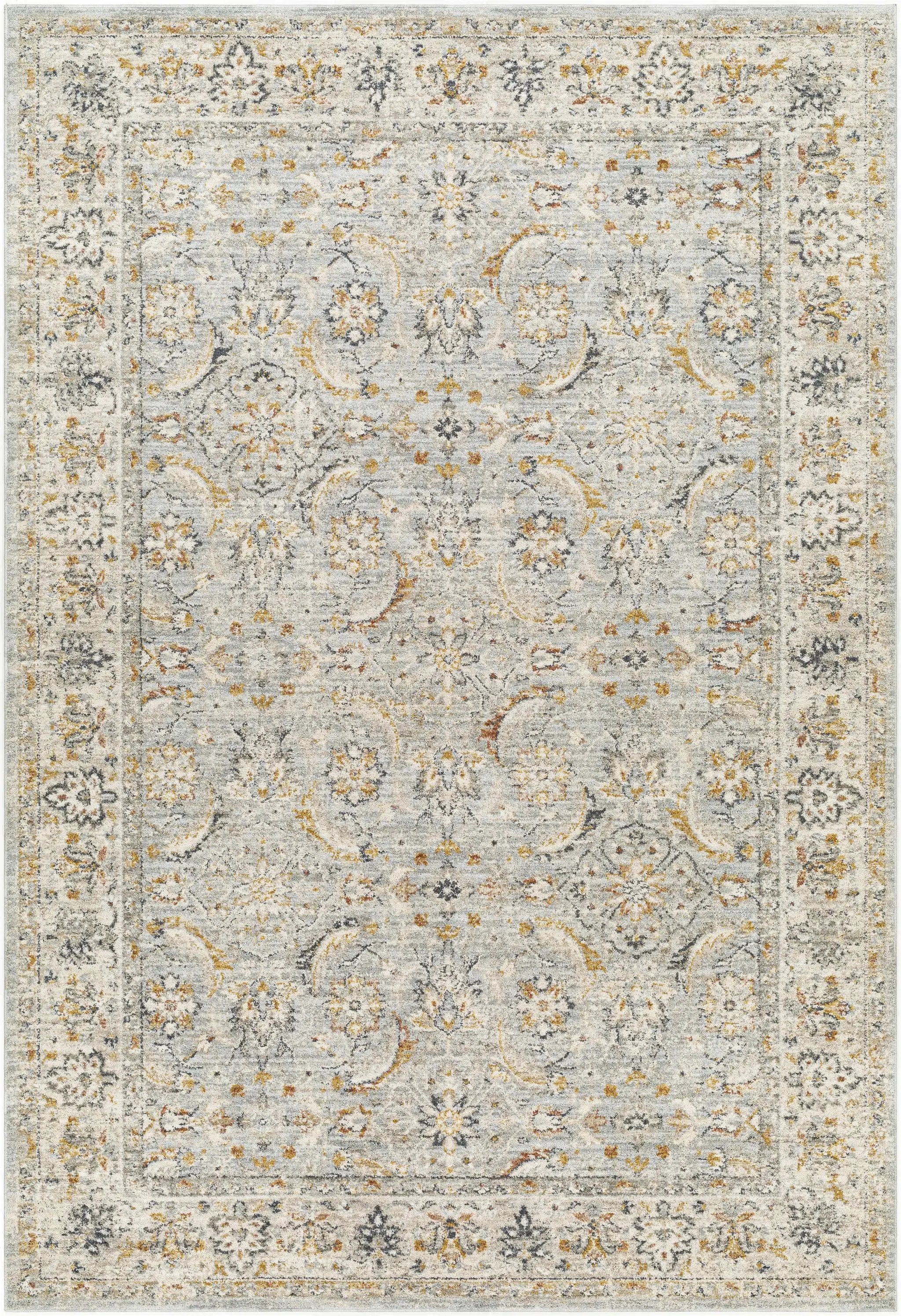 Jeven Blue Area Rug - Clearance by Boutique Rugs