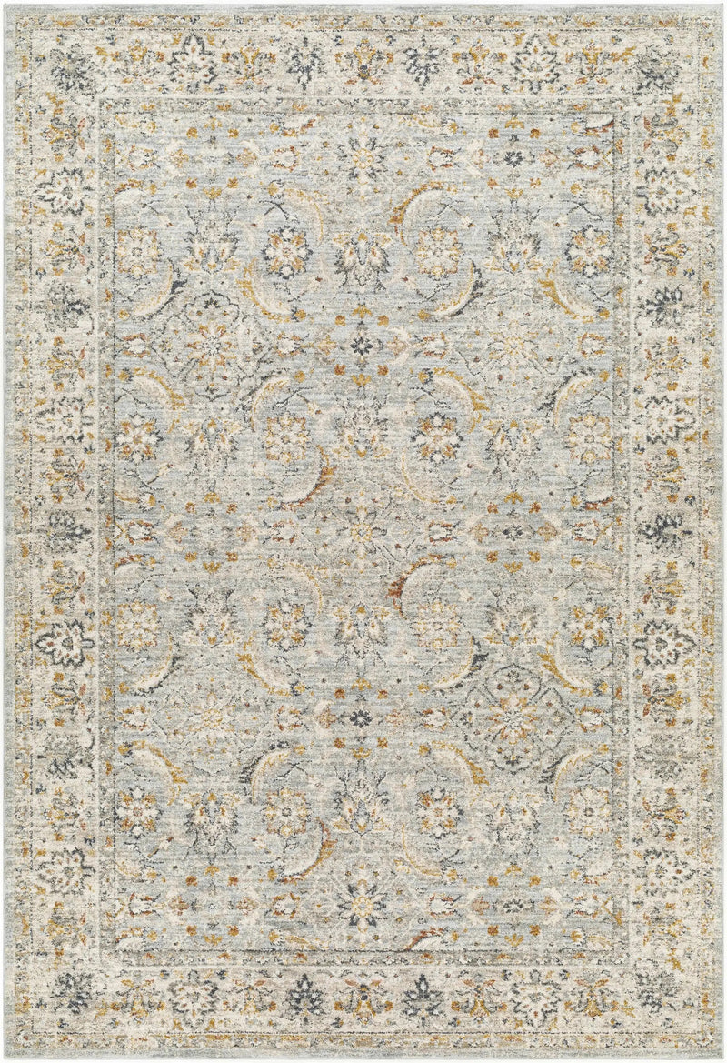 Jeven Blue Area Rug - Clearance by Boutique Rugs