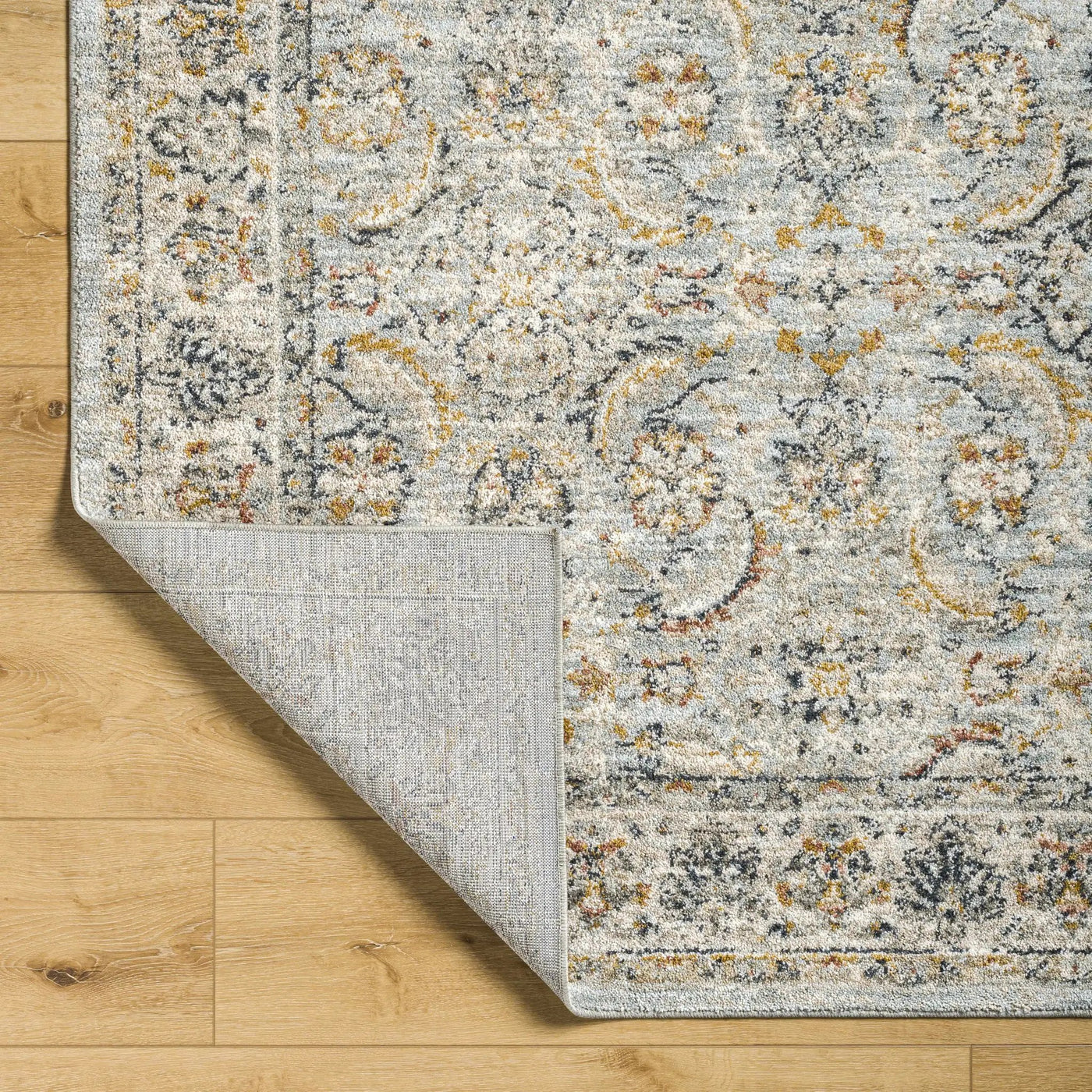 Jeven Blue Area Rug - Clearance by Boutique Rugs
