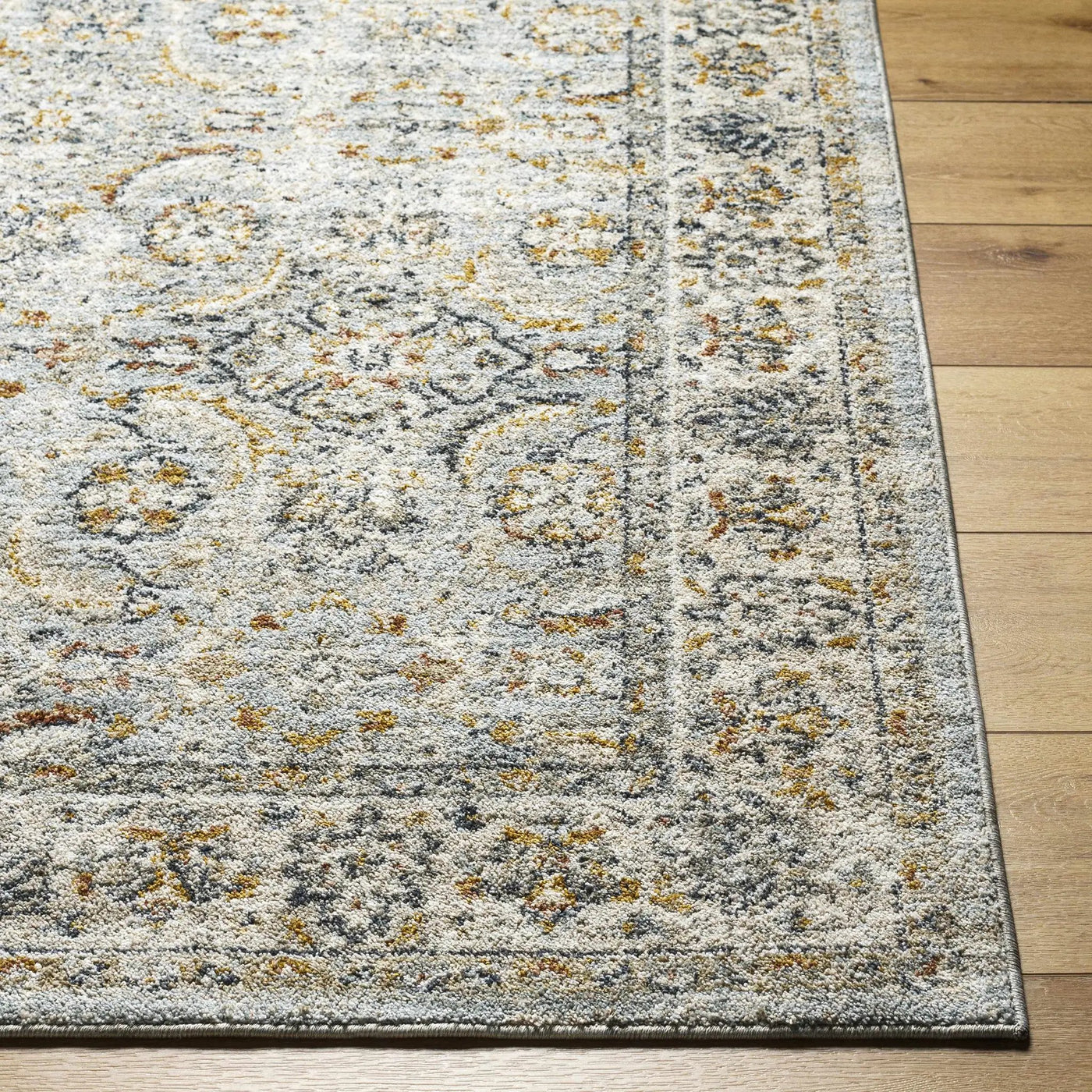 Jeven Blue Area Rug - Clearance by Boutique Rugs