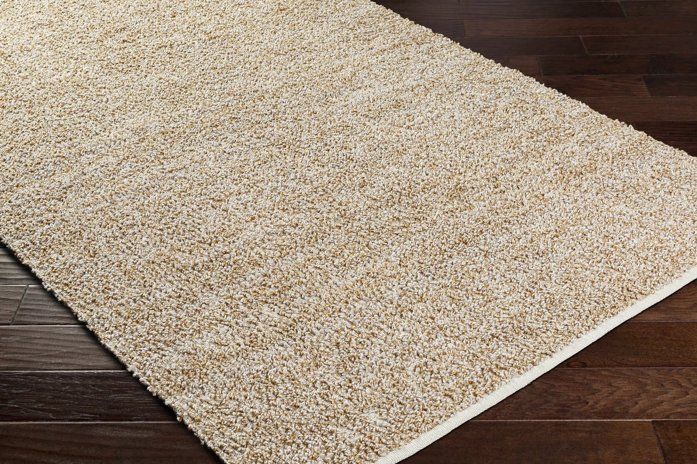 Kamil Beige Solid Area Rug - Clearance by Boutique Rugs