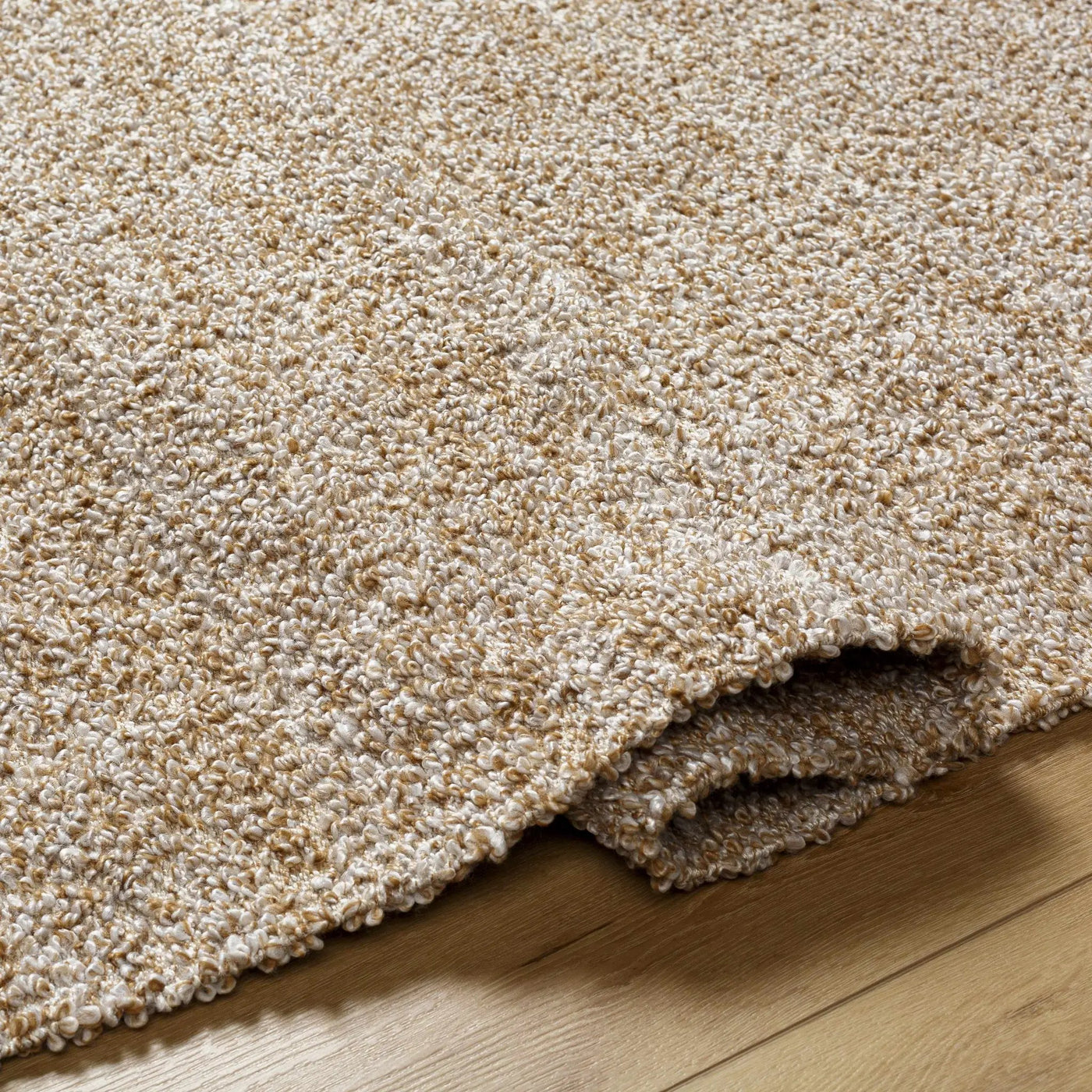 Kamil Beige Solid Area Rug - Clearance by Boutique Rugs