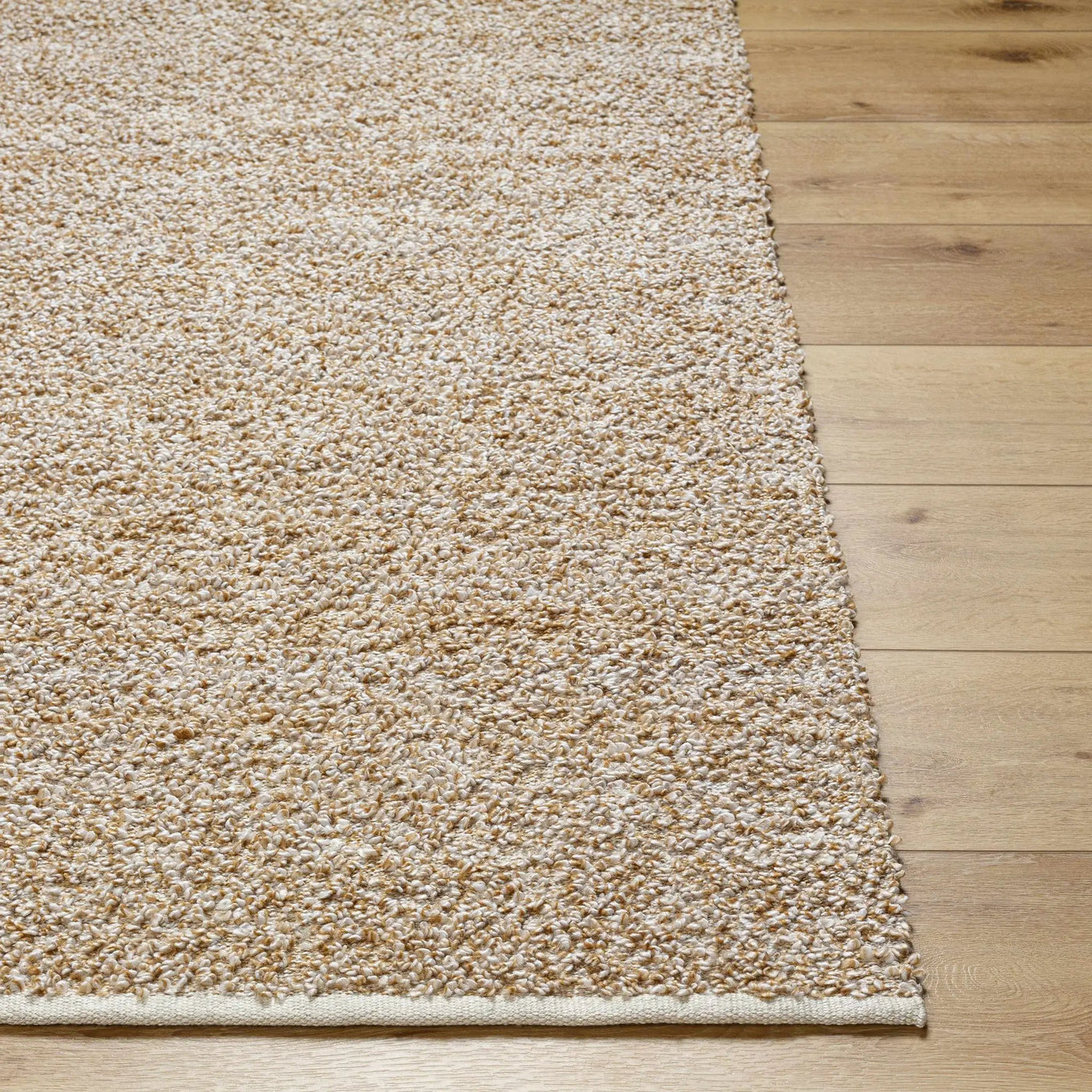 Kamil Beige Solid Area Rug - Clearance by Boutique Rugs