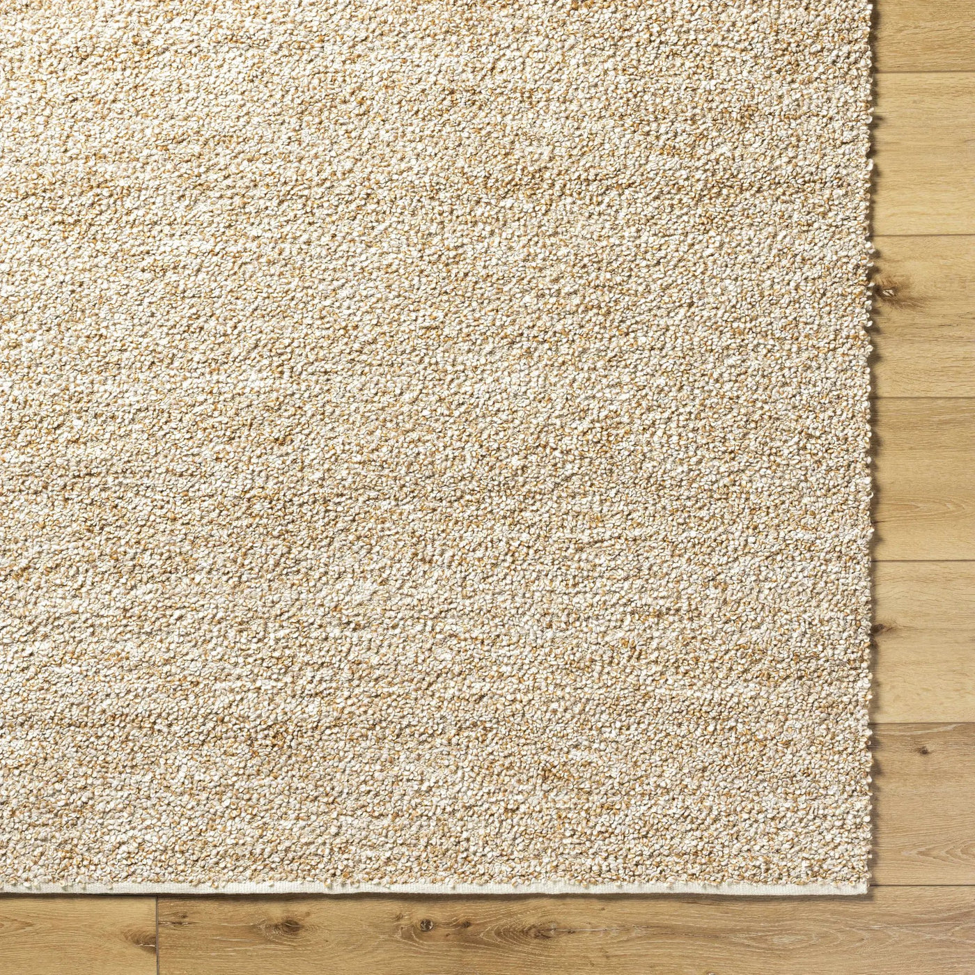 Kamil Beige Solid Area Rug - Clearance by Boutique Rugs