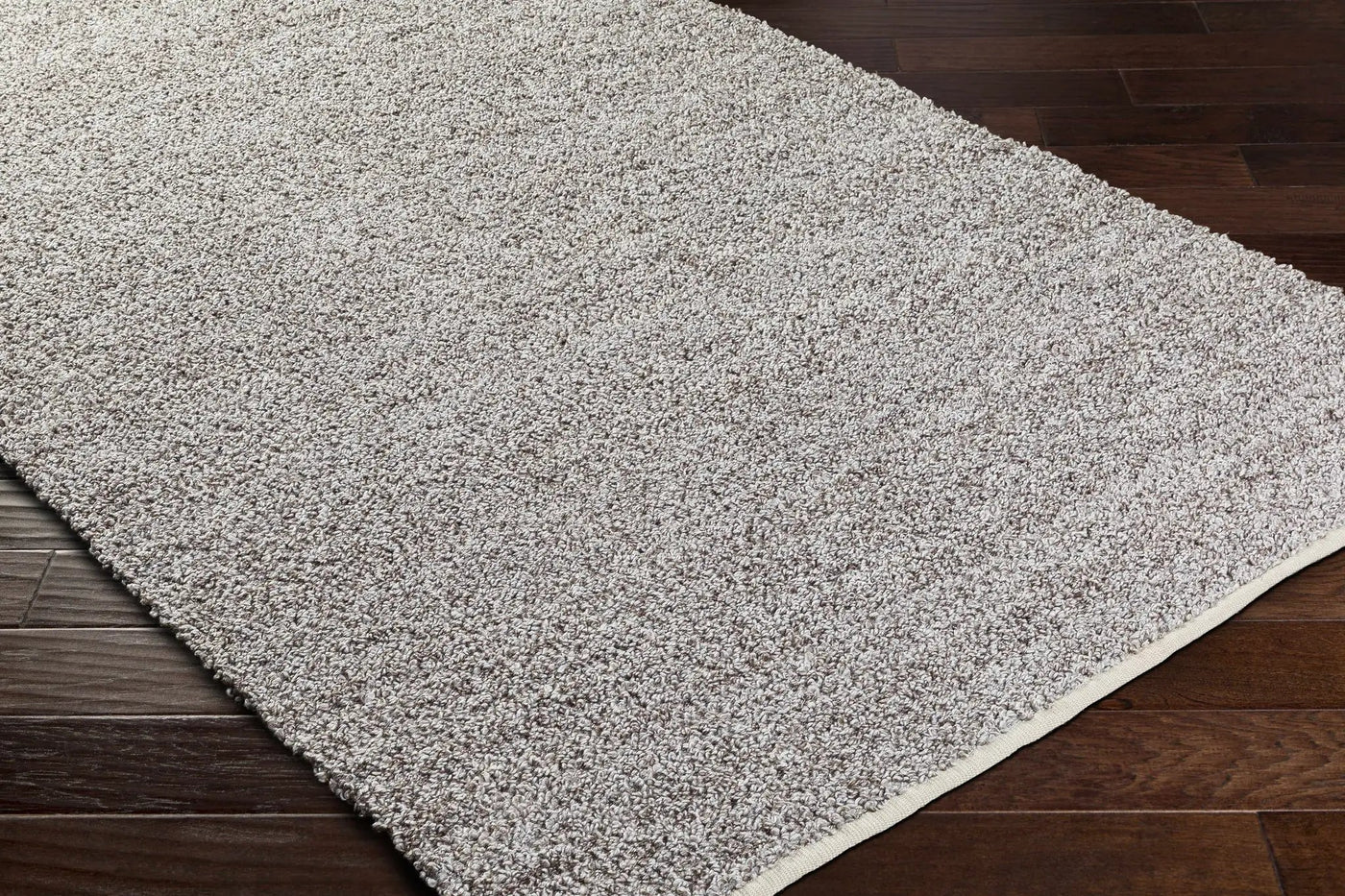Kamil Gray Solid Area Rug - Clearance by Boutique Rugs