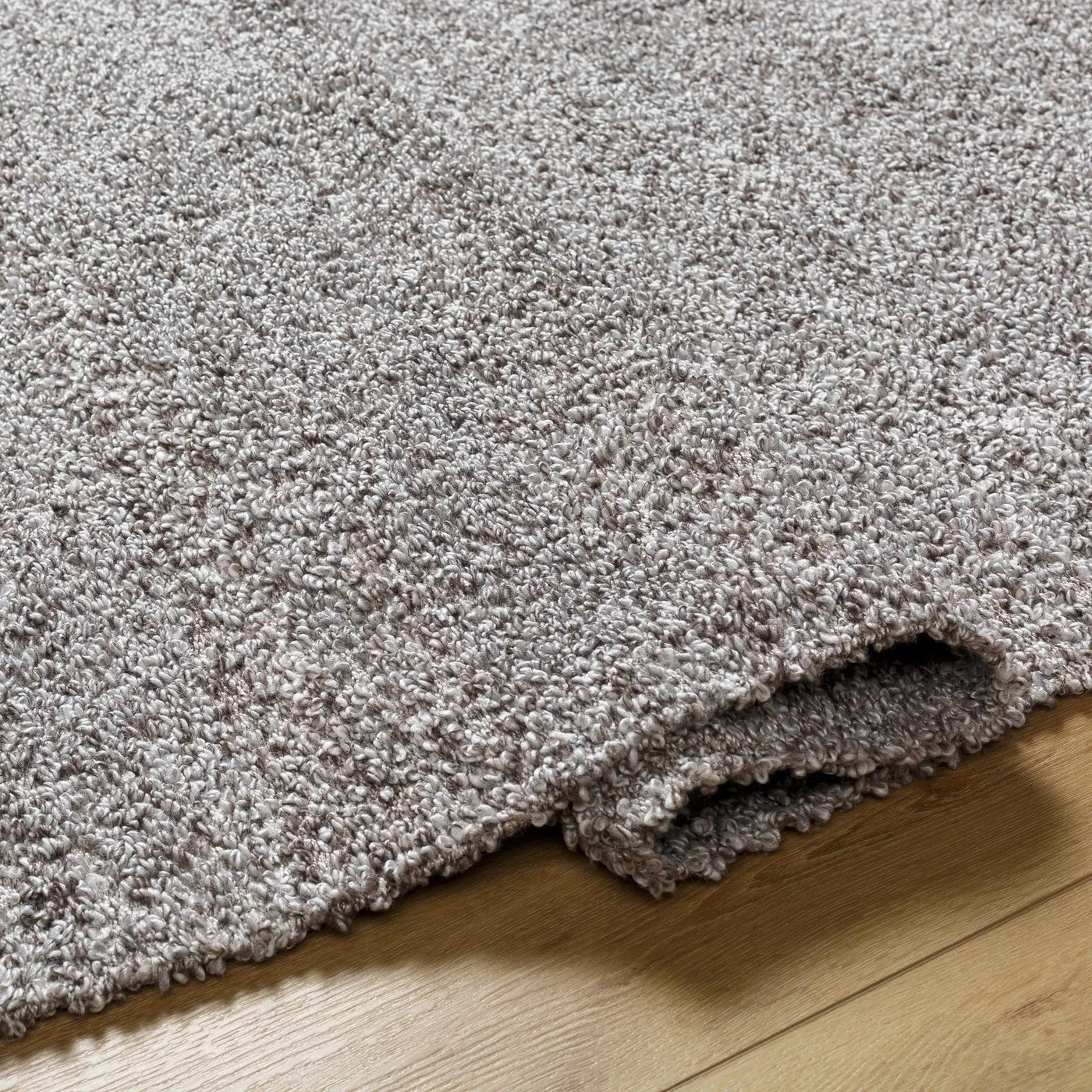 Kamil Gray Solid Area Rug - Clearance by Boutique Rugs