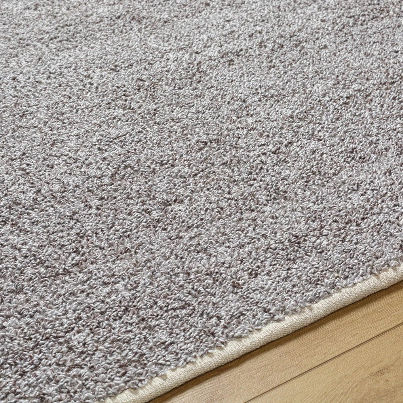 Kamil Gray Solid Area Rug - Clearance by Boutique Rugs