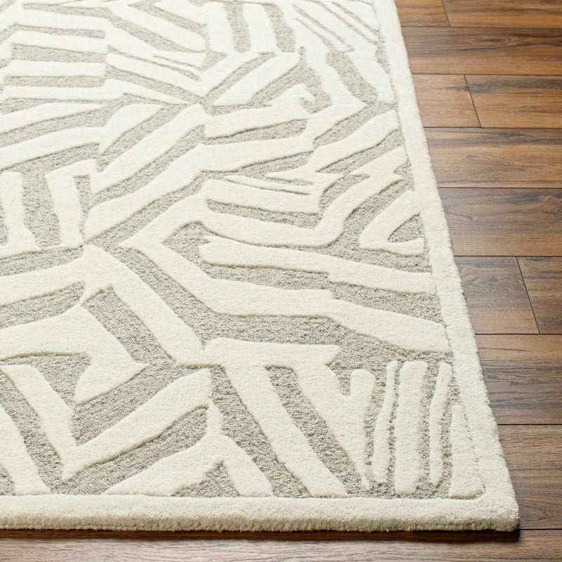 Avian Cream Wool Area Rug - Clearance by Boutique Rugs