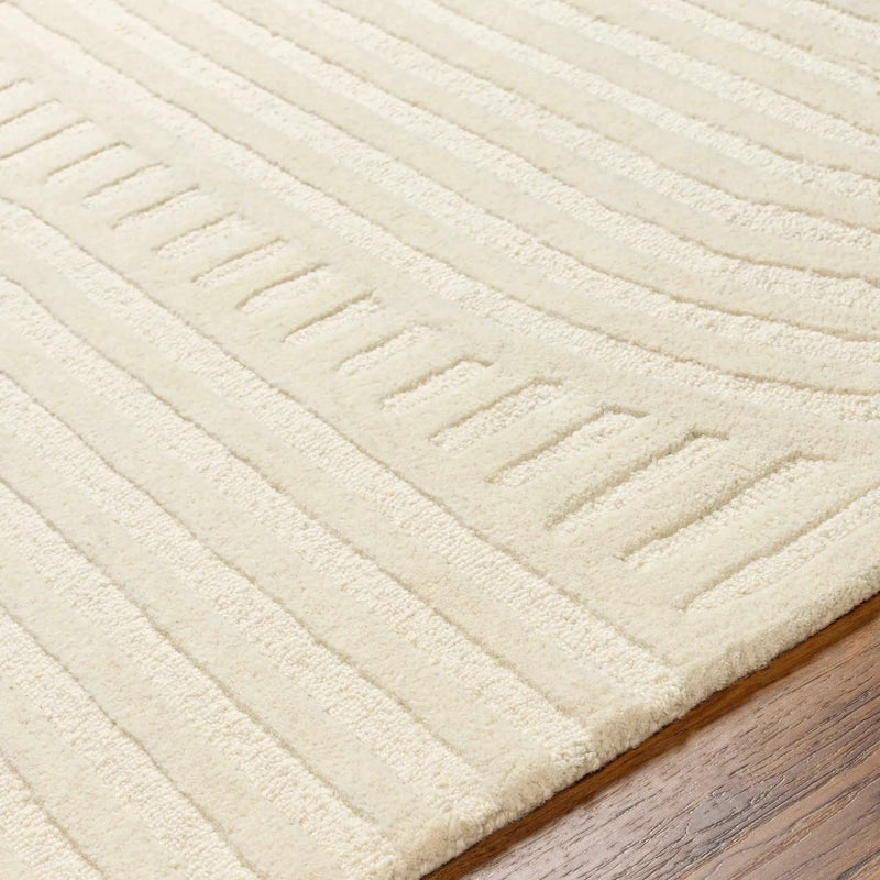 Whan Off White Area Rug - Clearance by Boutique Rugs