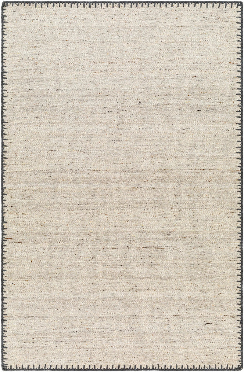 Ayumu Beige Hand Woven Wool Area Rug by Boutique Rugs
