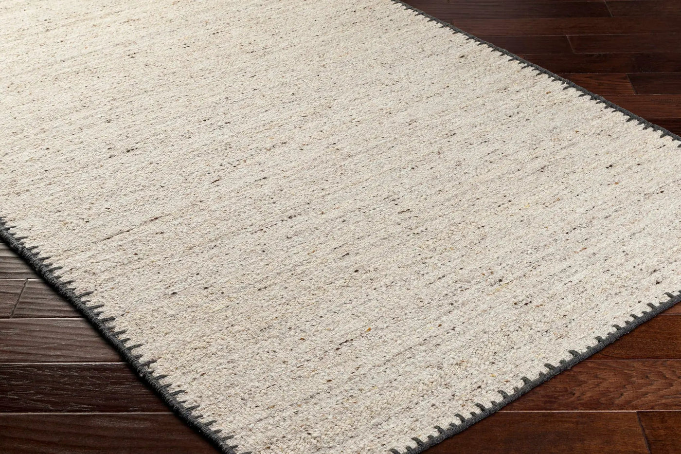 Ayumu Beige Hand Woven Wool Area Rug by Boutique Rugs