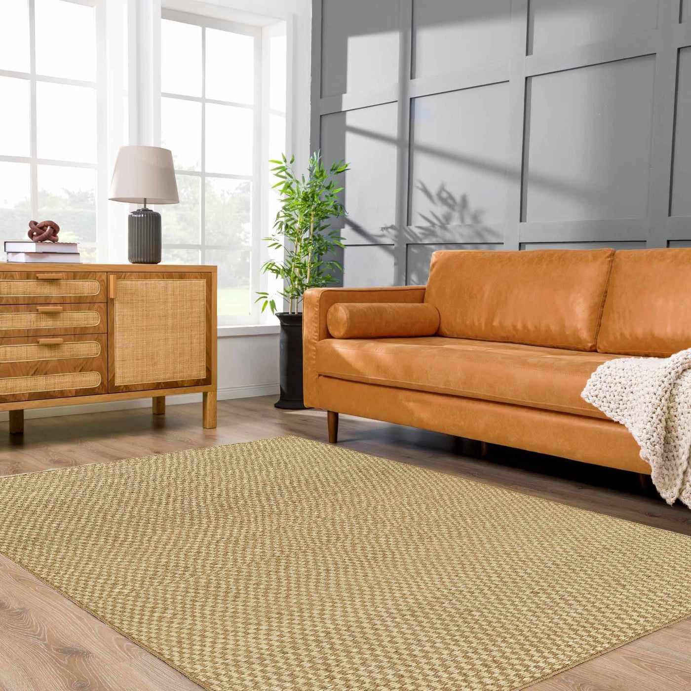 Ayers Beige Area Rug - Clearance by Boutique Rugs